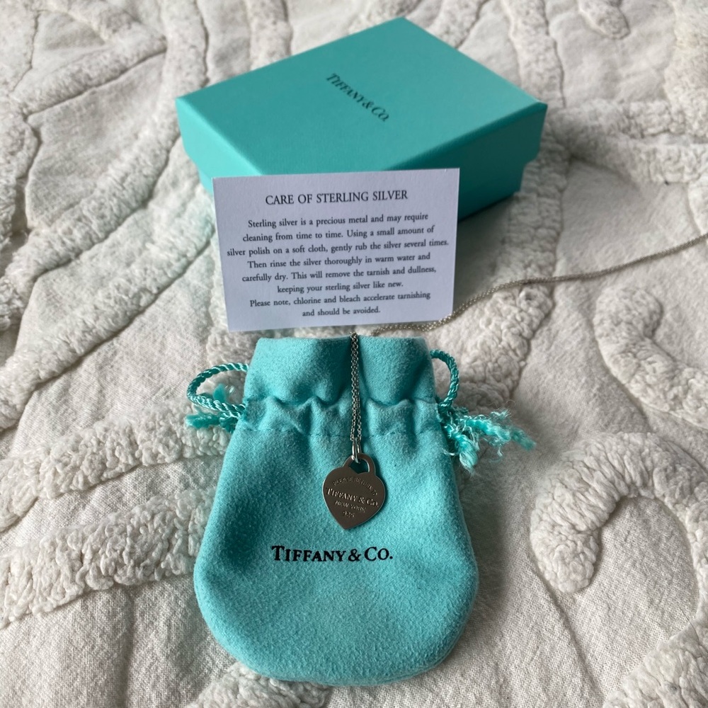Return to Tiffany Heart Tag Pendant